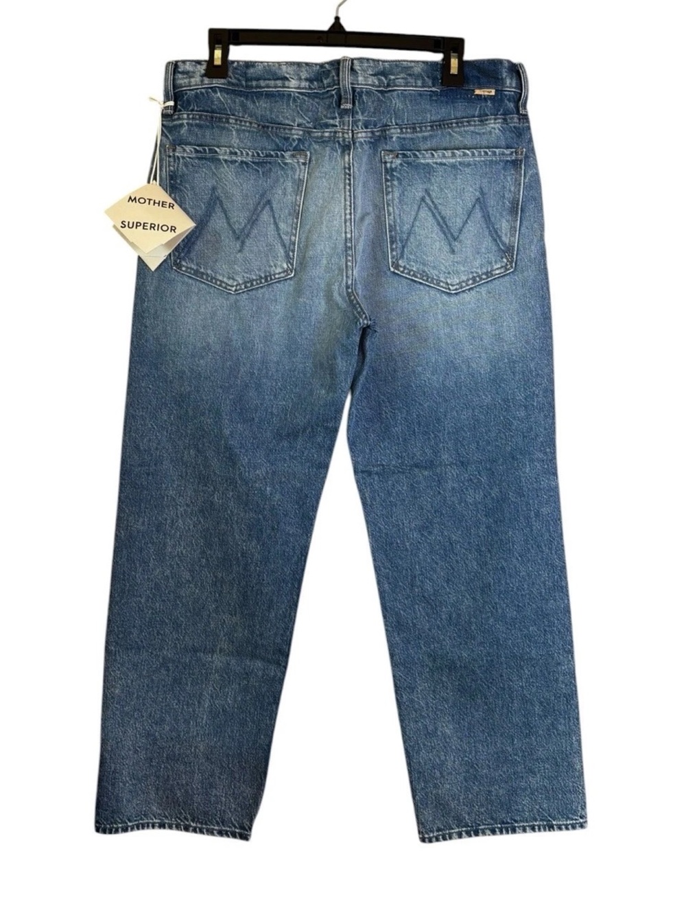 NWT MOTHER Jeans The Newbie Ankle Jeans Size 31 Wipeout Vintage Wash - Picture 4 of 8